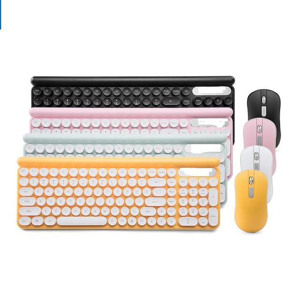

keyboard mouse combos 4000dpi rechargeable/battery for lt400 wireless and set office home notebook punk design