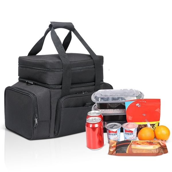 

new outdoor portable large capacity ice thermal cold insulation picnic lunch bag