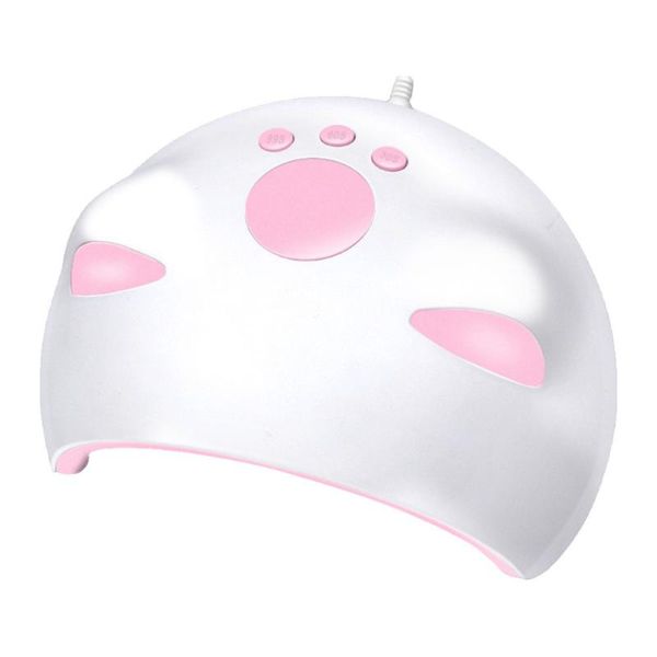 

nail dryers 1pc cat shape sheet light manicure lamp usb glue baking