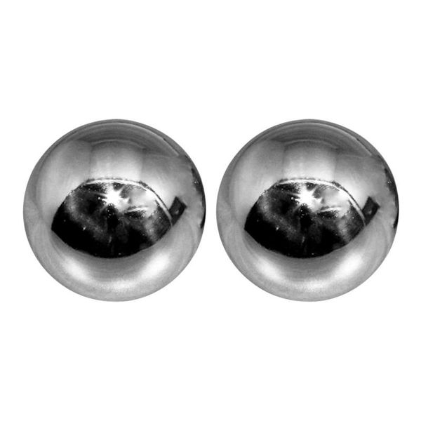 

2pcs silver fitness equipment therapy handballs durable stress relief finger exercise baoding balls health care daily meditation