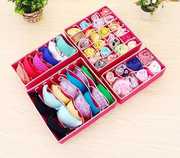 

storage drawers 2021 est underwear bra sock organizer box drawer closet organizers boxes for scarfs socks home