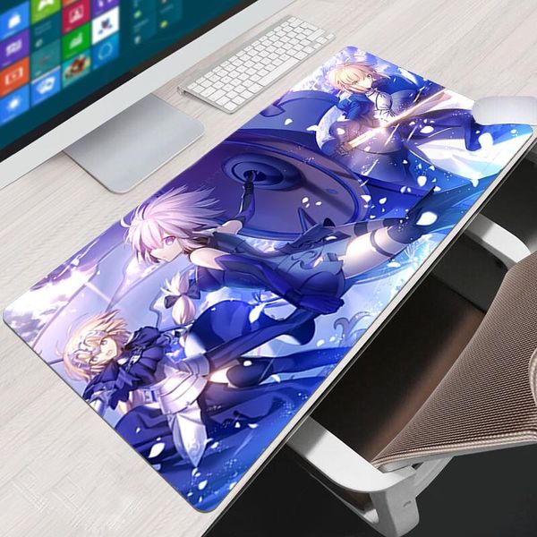 

mouse pads & wrist rests fate/grand anime pad computer gamer large 900x400x3mm padmouse rest mousepad office desk mats