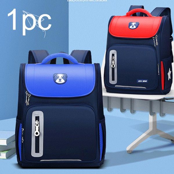 

backpack boys girls kids cartoon daily primary students orthopedic school bag