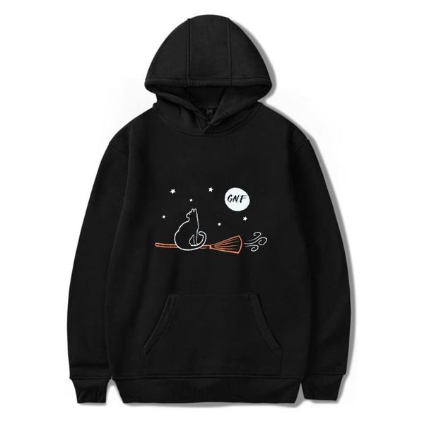 

men's hoodies & sweatshirts george halloweenhoodies all-match casual men and women clothing, Black