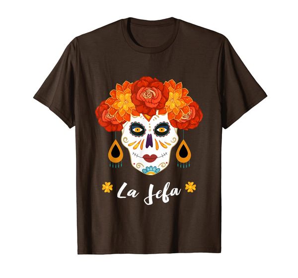 

Yo Soy La Jefa Dia De Los Muertos Day Of The Dead Skull Gift T-Shirt, Mainly pictures