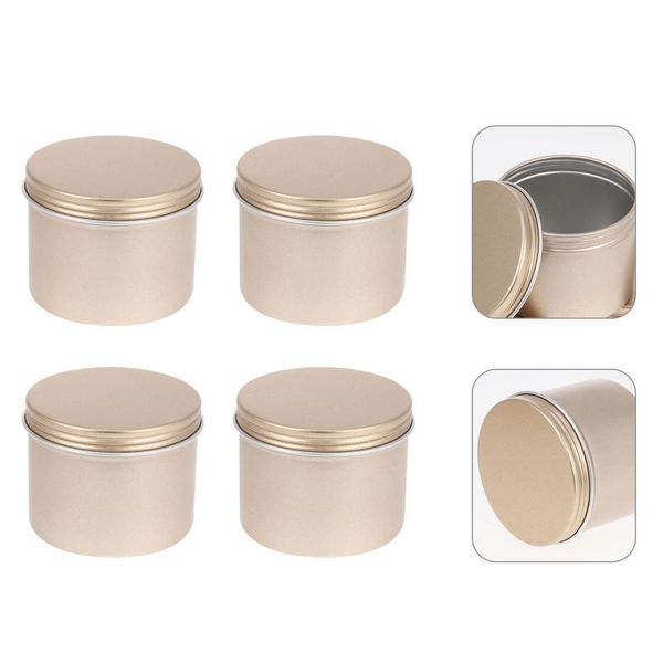 

storage bottles & jars 12pcs 100ml aluminum with transparent lid leak-proof cosmetics cream box