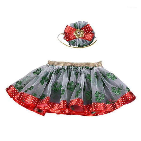 

skirts girls baby kids christmas tutu ballet fancy party skirt hair hoop set l11221, Blue