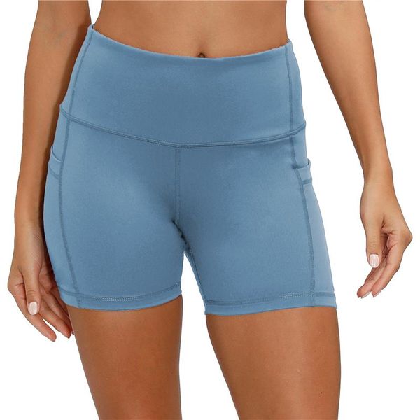 

yoga outfit high waist workout booty shorts for women soft female sport push up running gym