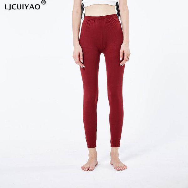 

women's leggings ljcuiyao women legging black work out high waist push up gym fitness workout sports casual mujer females ankle-length