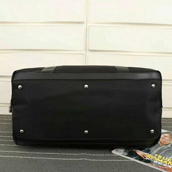 

handbag europe station parachute waterproof nylon strap hand large capacity men's bag canvas travel handbag zly