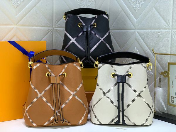 

nÃ©onoÃ© bb escale bucket handbag luxury empreinte bag high-quality designer handbags wallets ladies genuine leather shoulder and crossbody gi