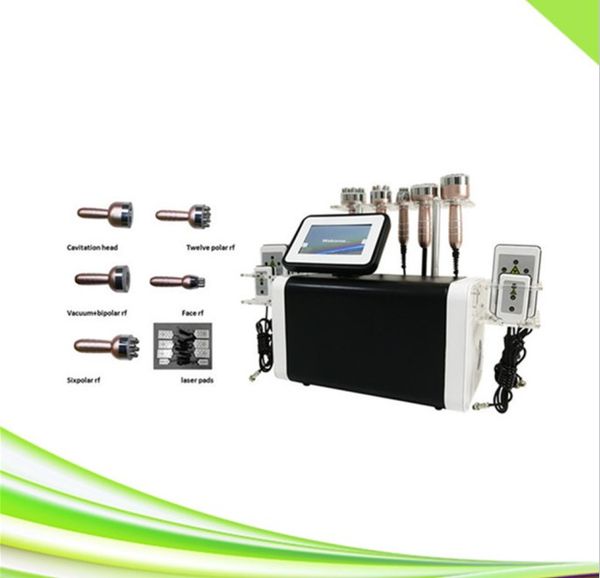 

6 in 1 vacuum butt lifting ultrasound cavitation slimming laser lipo machine