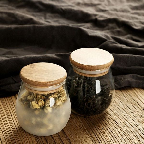 

storage bottles & jars 1pc canister jar pot for home (transparency)