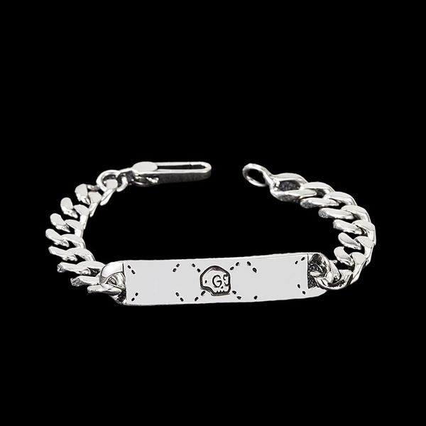 

buy 75% off fashion skull bracelet men's and women's interlocking style couple christmas gift, Black