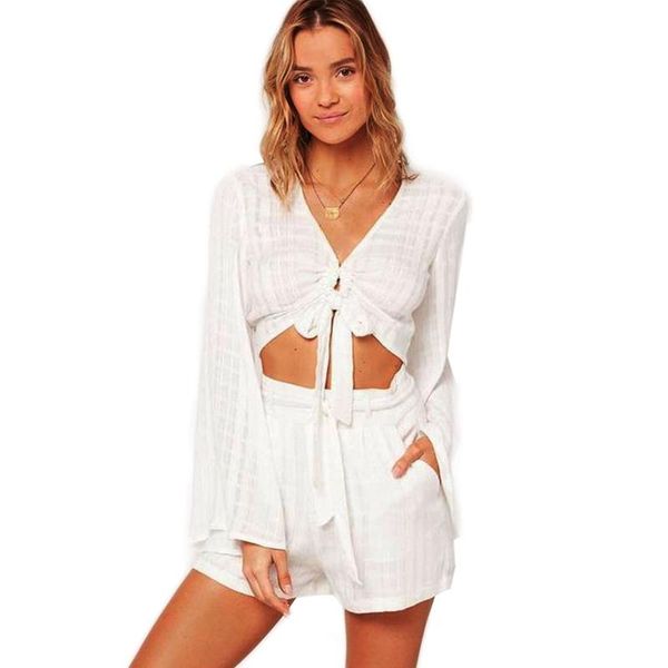 

women's tracksuits two piece set women clothes outfits long sleeve shorts matching sets holiday casual outfit, Gray