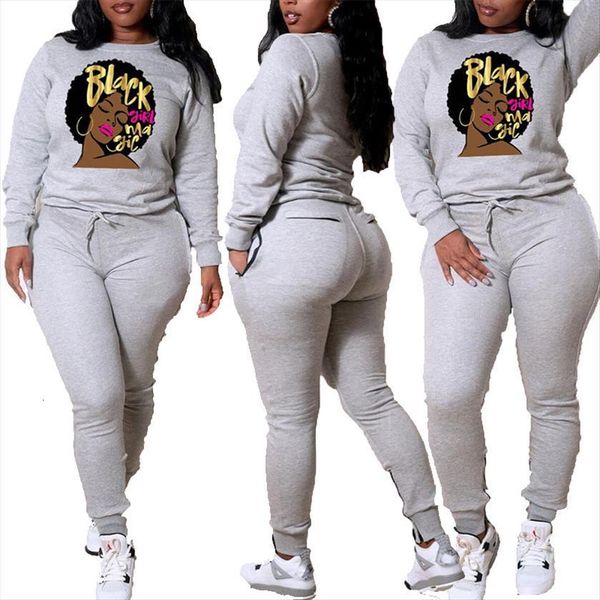 

two piece set womenpant long sleeve pullover and sweatpants joggers lounge casual plus size track suit wholesale dropshipping, White