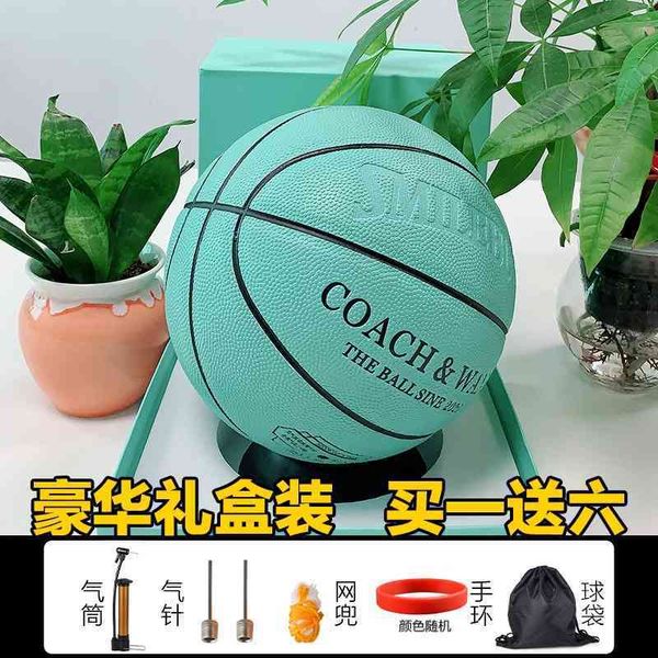 

new 5, 6, no. 7 basketball indoor standard game durable pu hygroscopic ball