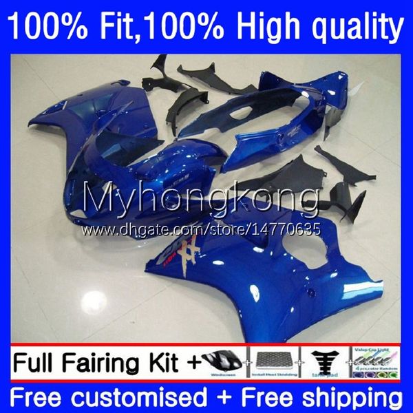 Spritzgusskörper für HONDA Blackbird CBR1100XX 96 97 98 99 00 01 Glanzblau 35Nr