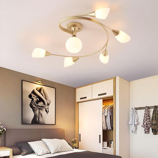 

pendant lamps modern spiral design suspension chandelier ceiling glass ball lamp home decor hall children's bedroom dinging room hangin