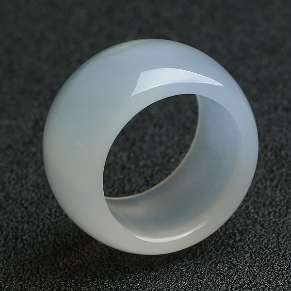 

wedding rings 100% natural / jadeite ring band men's 1pcs white colour size 10, Slivery;golden