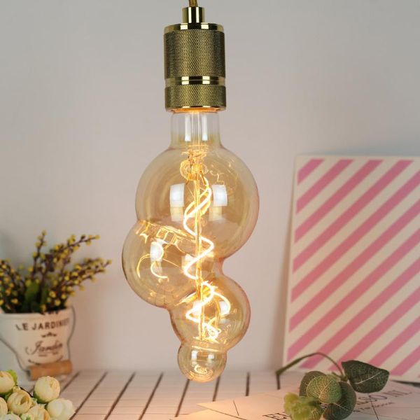 

tianfan edison led light bubble lamp e27 vintage light bulb novelty lighting 4w ac 220v home lighting