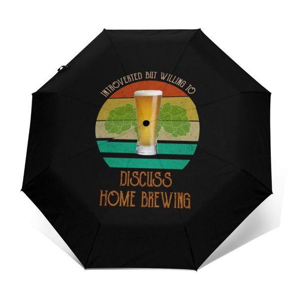

umbrellas craft beer umbrella anti uv auto beautiful art portable golf