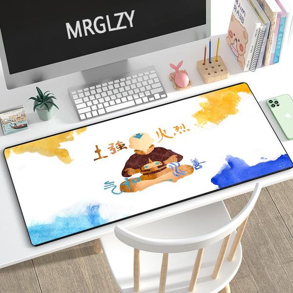 

mouse pads & wrist rests 40*90cm drop multi-size black pad oriental anime large mousepad gaming accessoroes lapgamer keyboard desk mat