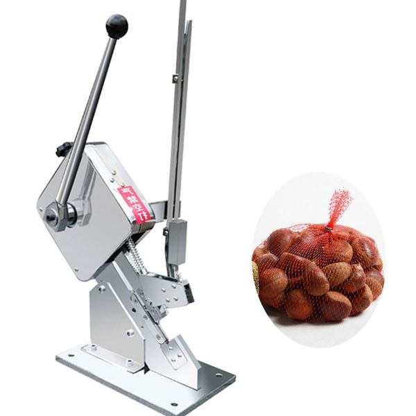 Manuale del supermercato 2 Fibbia Prosciutto Salsiccia Sacchetti di funghi Macchina per sigillare Pressa a mano Frutta Maglia Borsa per alimenti U Clipper Clipping Machin