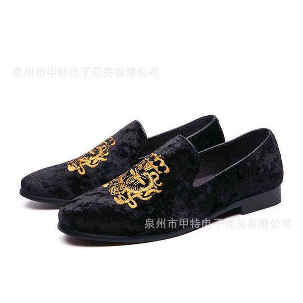 

autumn men's suede leather sho korean casual large size trendy barber