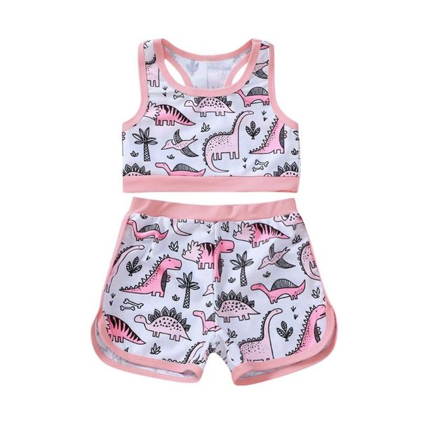 

toddler kids baby girls swimwear swimsuits two pieces beachwear bath suit swimming swimsuits+shorts clothes clothes tankini cj, Black