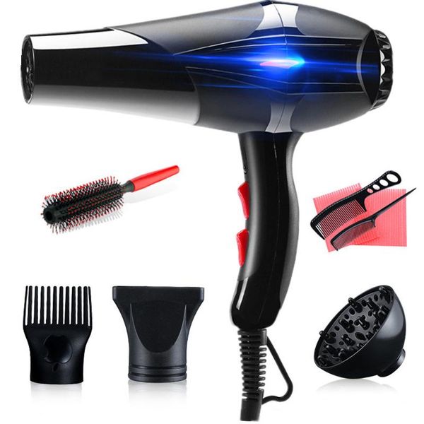 

electric hair brushes professional 3200w dryer barber salon styling tools cold air blow houshold quick dry hairdryer secador