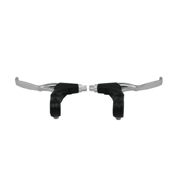 

bike brakes black and silver mtb bicycle brake lever