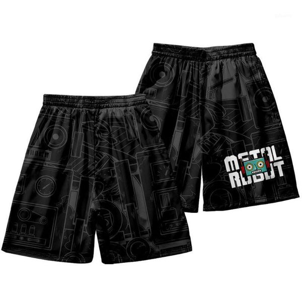 

men summer hawaii beach shorts men's casual black print quick drying sports clothing plus size s-6xl, White;black