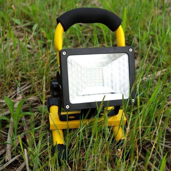 

emergency lights rechargeable warning light high-power led flood red and blue flashing construction site searchlight mobile