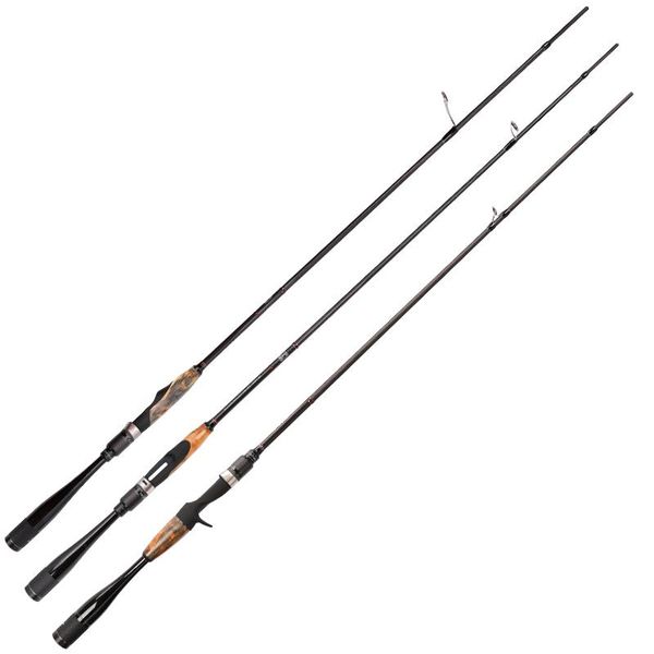 

luya fishing rod 1.95 m l/2.01 m ml carbon-adjusted straight-handle gun handle with high sensitivity soft insect rod lure