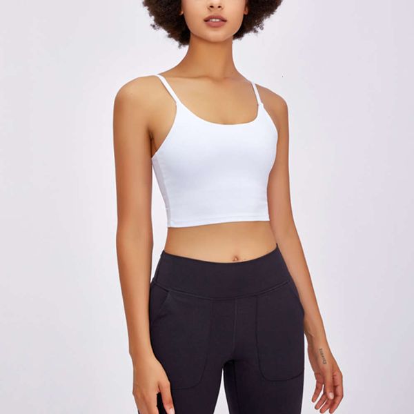 

promotion brassiere belt women's 2020 thin new back vest sling yoga suit, Gray