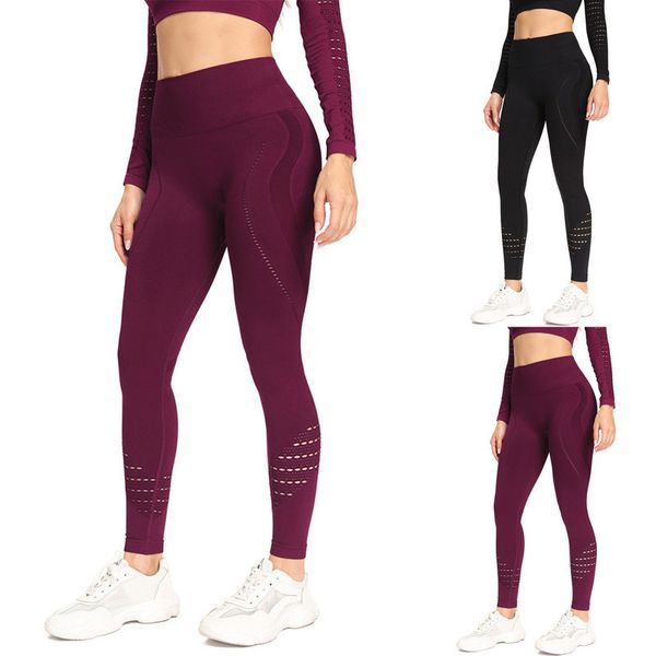 

style s leggings women practicing quality high taille hip lifting straights needless yo-ga broek brukie female, Black