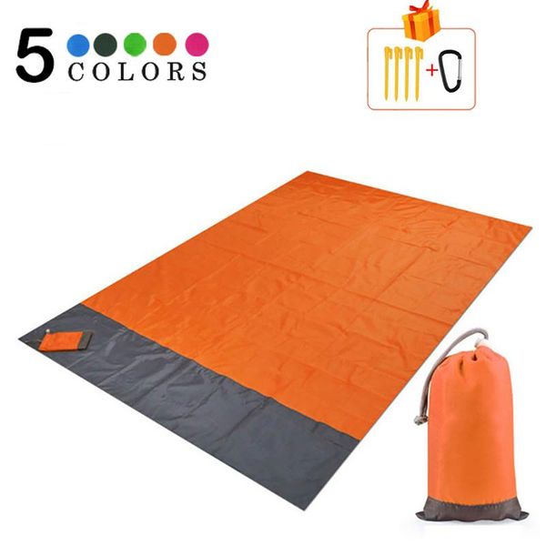

outdoor pads waterproof camping mat beach blanket portable lightweight picknic ground folding tent
