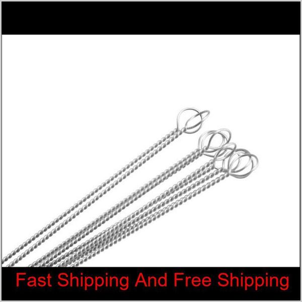 

100x pipe cleaners nylon straw cleaners cleaning brush for drinking pipe stainless qylojz sports2010