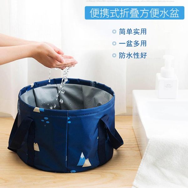 

buckets foot bath barrel folding basin portable travel bag product collapsible bucket wash