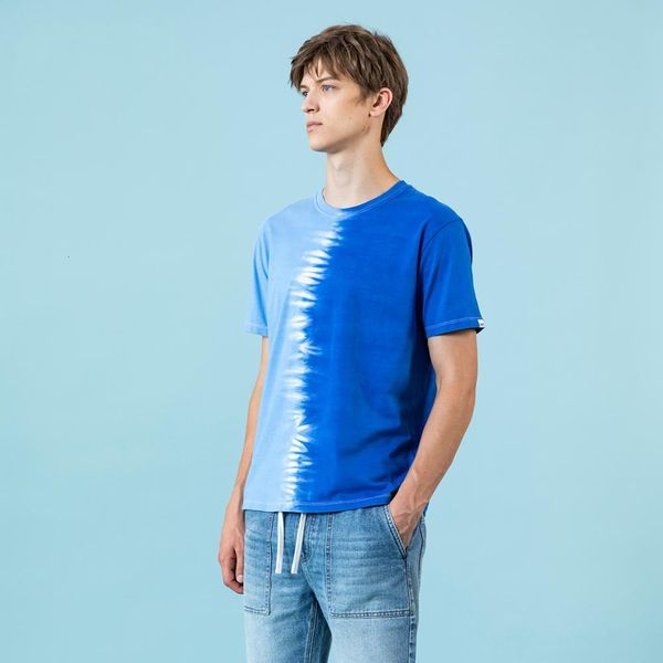 

2021 summer new tie-dyed cotton-jersey t-shirt men fashion hip hop streetwear tees sj130396 jsh2, White