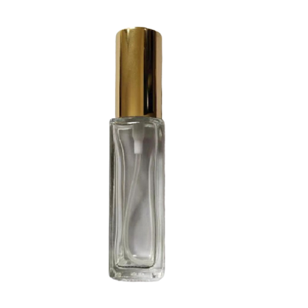 

storage bottles & jars 5ml 10ml 20ml 30ml perfume with sprayer glass square gold silver black cosmetic atomizer refill bottle 25 pcs