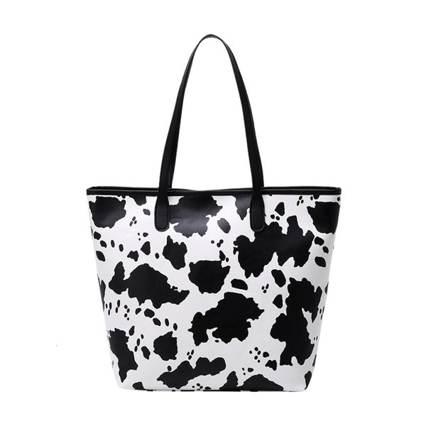 

fashion big printed tote fashion portable shoulder temperament women's bag