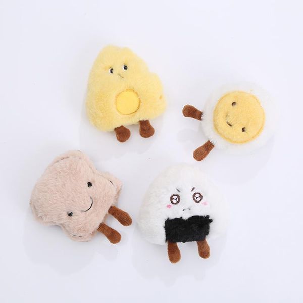 

cat toys cute food shaped mini plush cartoon chewing anti-bite catnip interactive toy pet training supplies tool