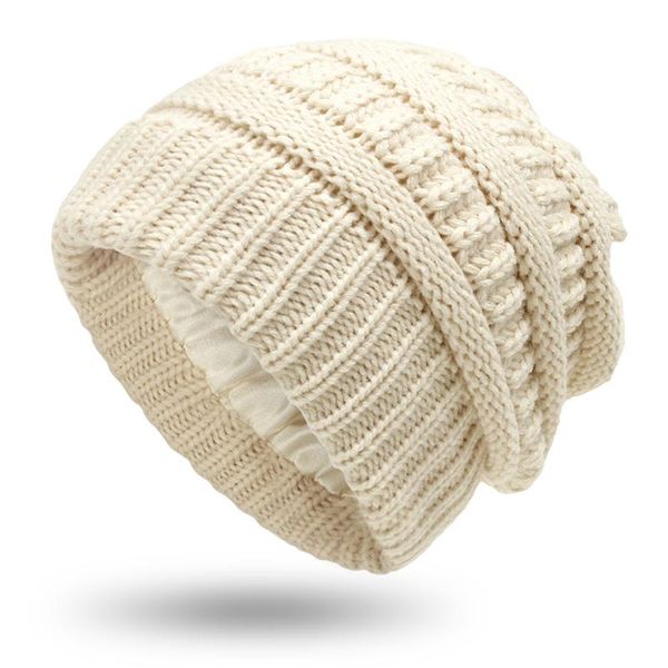 

beanies winter hat for women cashmere knitted thick warm ladies wool angora female beanie hats