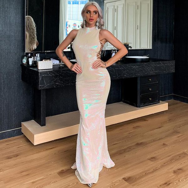 

casual dresses long dress elegant celebrity fashion party women club wedding floor-length vestidos, Black;gray