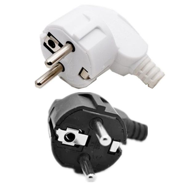 

smart power plugs 4000w eu socket adapter electrical plug ac connector cable cord male converter adaptor detachable 16a 250v
