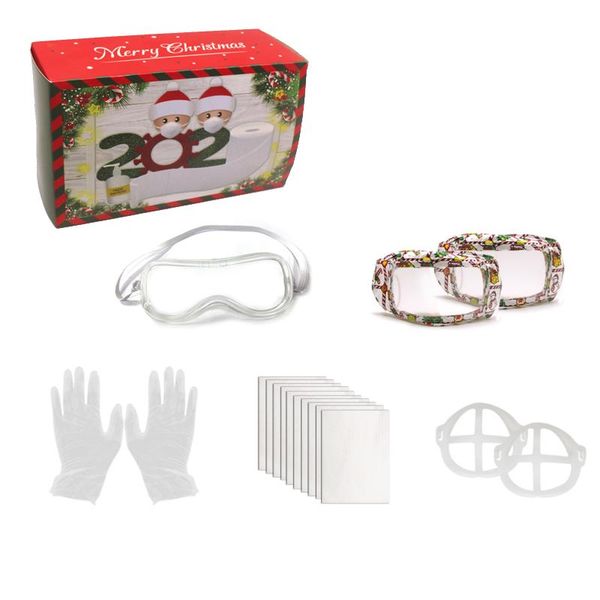 

gift wrap christmas face protective set reusable bracket kit for gifts handsome