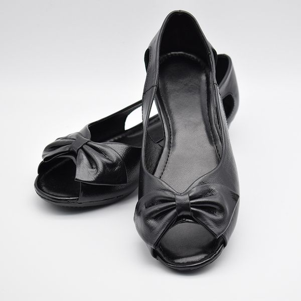 

wedges for women fish and sandals see female bow ol lady shoes t9hb, Black