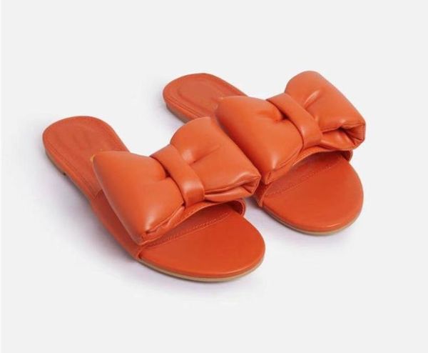 

sandals women's platform retro shoes woman 2021 fashion female summer bow women flip flop beach, Black